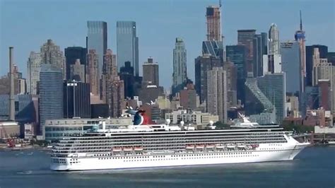Departure from new york for carnival magic voyage